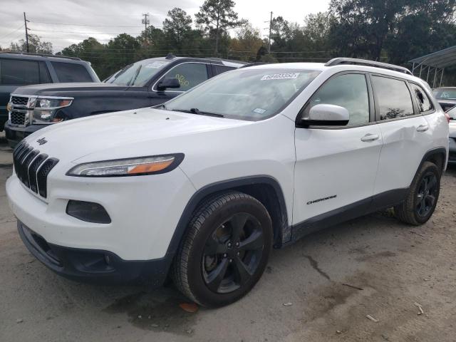 Salvage cars for sale from Copart Savannah, GA: 2016 Jeep Cherokee L
