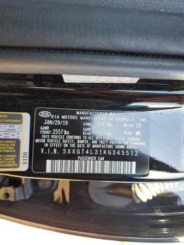 5XXGT4L31KG345512 KIA Optima Lx