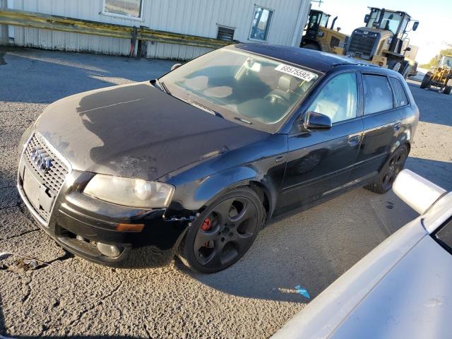 Salvage cars for sale from Copart Martinez, CA: 2008 Audi A3 2.0 Premium