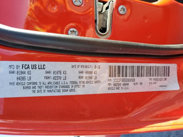 2016 DODGE DART GT SP 1C3CDFGB5GD820528