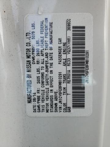 2015 INFINITI Q60 BASE JN1CV6FE8FM810291