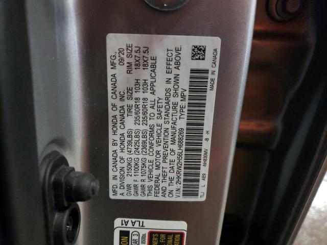 2020 HONDA CRV 2HKRW2H56LH688269