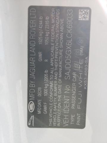 2020 JAGUAR F-TYPE - SAJDD5GX6LCK69033