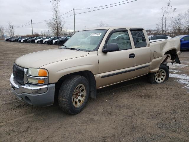 Salvage cars for sale from Copart Montreal Est, QC: 2004 GMC New Sierra C1500