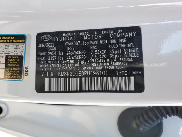 2023 HYUNDAI PALISADE X KM8R3DGE8PU498101