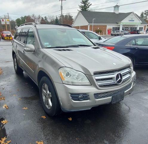 Salvage cars for sale from Copart Billerica, MA: 2007 Mercedes-Benz GL 450 4matic