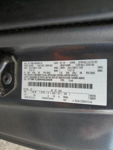 2019 FORD F150 - 1FTMF1CB9KKE20429