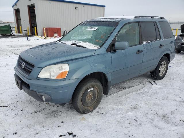 Salvage cars for sale from Copart Airway Heights, WA: 2005 Honda Pilot EXL