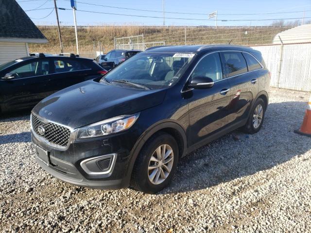 Salvage cars for sale from Copart Northfield, OH: 2016 KIA Sorento LX