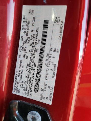 2018 FORD RAPTOR 1FTFW1RG4JFD11105