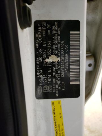 2015 HYUNDAI ACCENT GLS - KMHCT4AE0FU883925