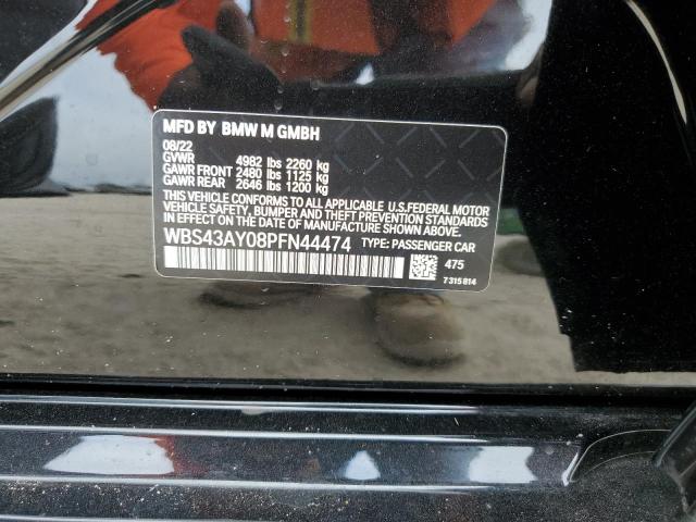 2023 BMW M3 COMPETI WBS43AY08PFN44474
