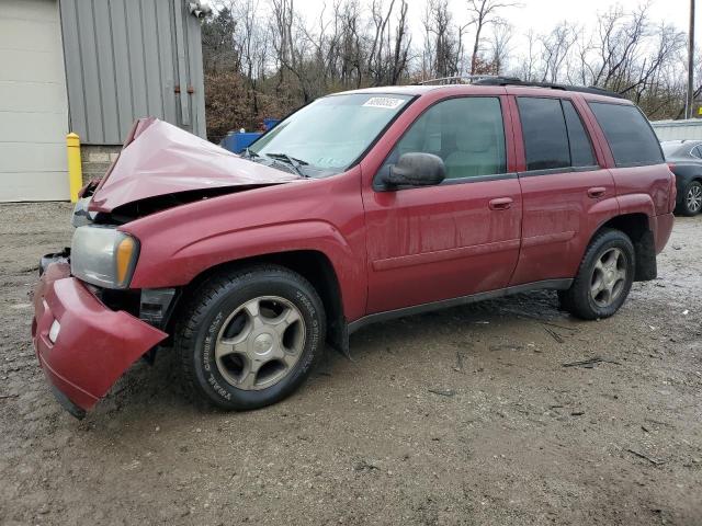 Salvage cars for sale from Copart West Mifflin, PA: 2009 Chevrolet Trailblazer