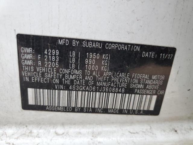 4S3GKAD61J3608848 Subaru Impreza Premium Plus