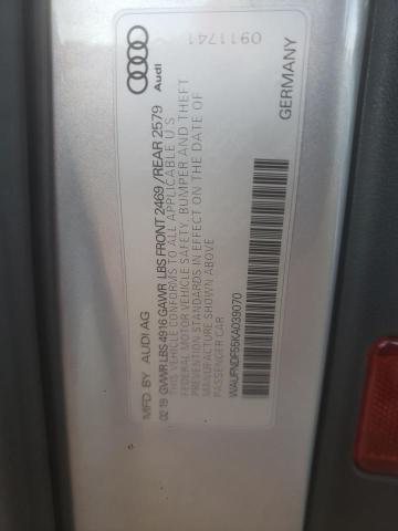 2019 AUDI A5 WAUFNDF55KA039070
