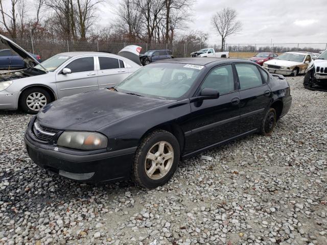 Salvage cars for sale from Copart Cicero, IN: 2003 Chevrolet Impala LS
