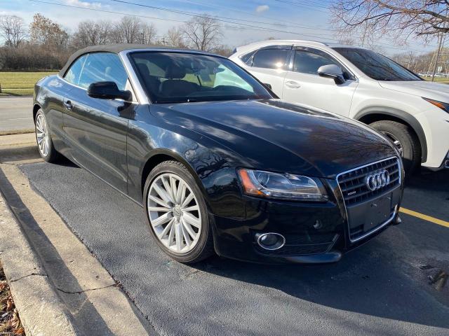 Salvage cars for sale from Copart Wheeling, IL: 2011 Audi A5 Premium