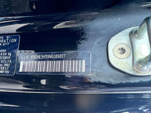 2022 KIA CARNIVAL S KNDNE5H39N6089817