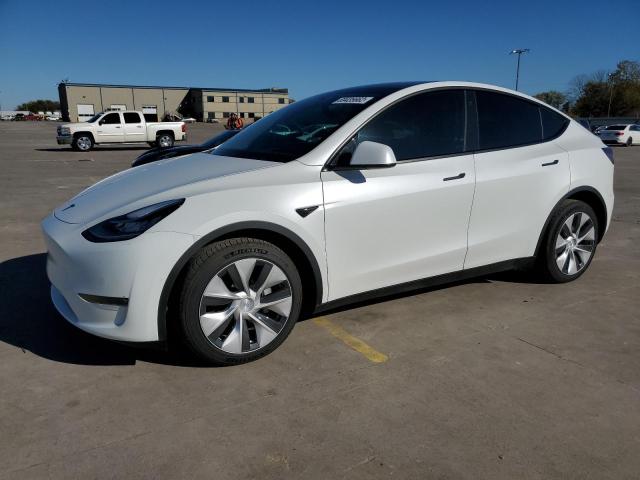 Salvage cars for sale at Wilmer, TX auction: 2021 Tesla Model Y