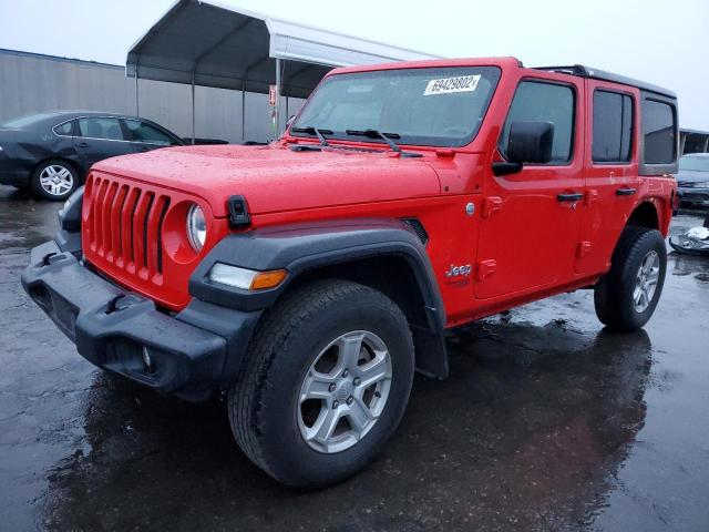 2018 JEEP WRANGLER UNLIMITED SPORT for Sale | CA - FRESNO | Thu. Jan 12,  2023 - Used & Repairable Salvage Cars - Copart USA