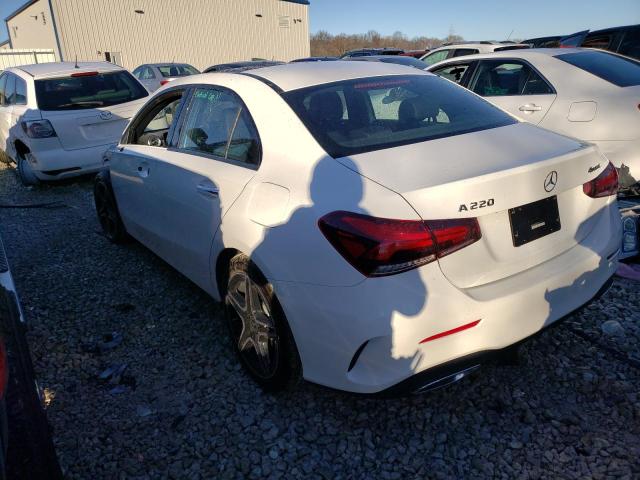 2022 MERCEDES-BENZ A 220 4MAT - W1K3G4FB0NJ373149