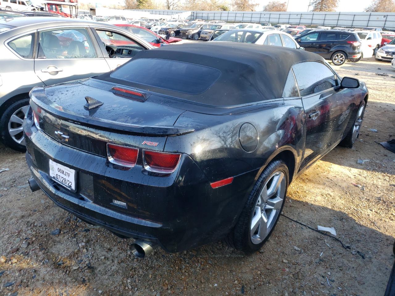 2G1FC3D36C9115163 2012 Chevrolet Camaro Lt