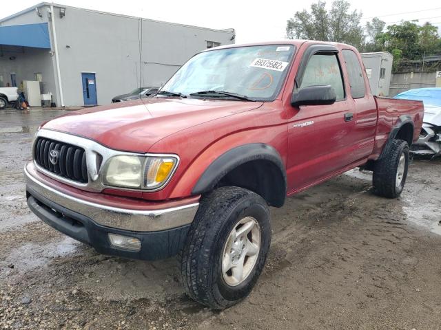 Salvage cars for sale from Copart Opa Locka, FL: 2004 Toyota Tacoma XTR