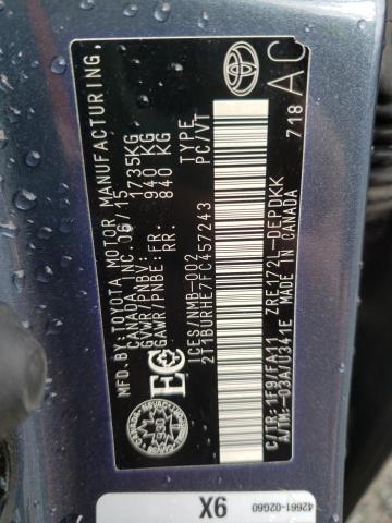 2015 TOYOTA COROLLA L