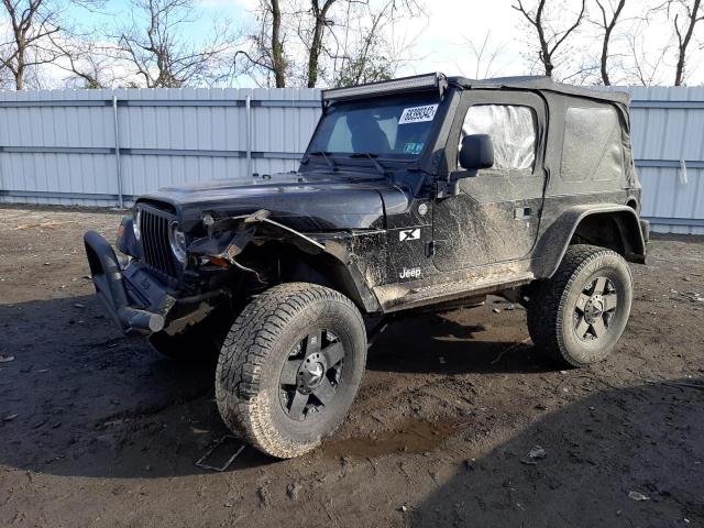 Salvage cars for sale from Copart West Mifflin, PA: 2005 Jeep Wrangler X