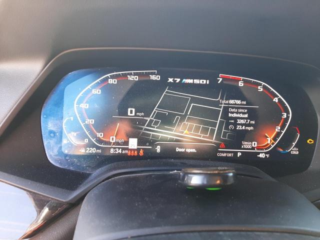 2020 BMW X7 M50I 5UXCX6C09L9C79747
