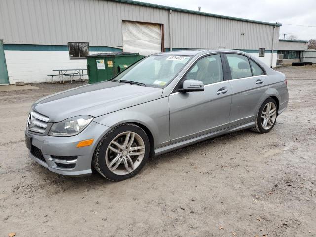 Salvage cars for sale from Copart Leroy, NY: 2012 Mercedes-Benz C 300 4matic