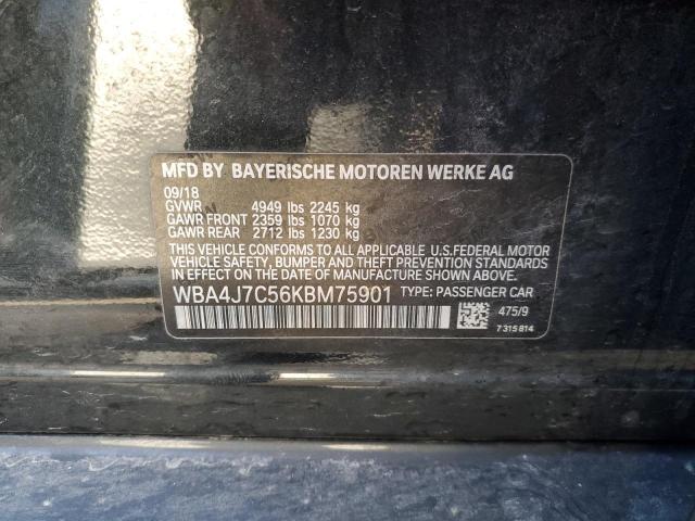 WBA4J7C56KBM75901 BMW 440xi Gran Coupe