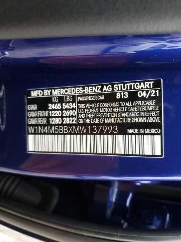 2021 MERCEDES-BENZ GLB AMG 35 W1N4M5BBXMW137993