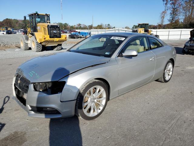 Salvage cars for sale from Copart Dunn, NC: 2013 Audi A5 Premium