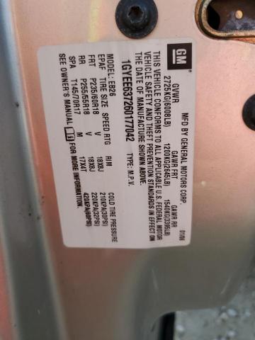 1GYEE637260177042 Cadillac SRX