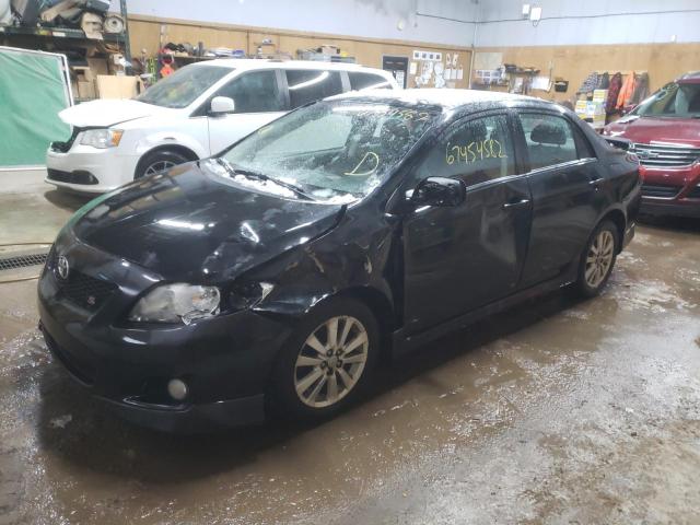 Salvage cars for sale from Copart Kincheloe, MI: 2010 Toyota Corolla BA