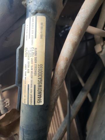 2016 YAMAHA YXZ1000 SE - 5Y4AN01W9GA300155