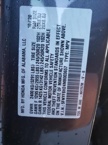 2021 HONDA PASSPORT S - 5FNYF8H24MB003657