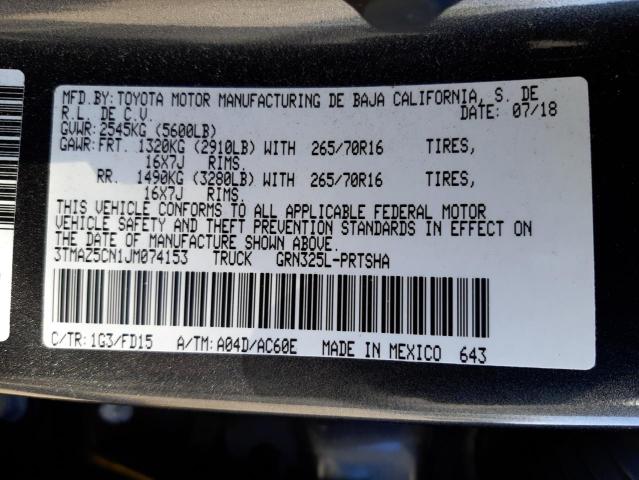 2018 TOYOTA OTHER 3TMAZ5CN1JM074153