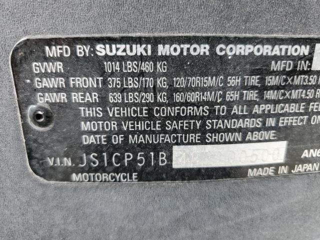 2011 SUZUKI AN650 A JS1CP51B4B2100500
