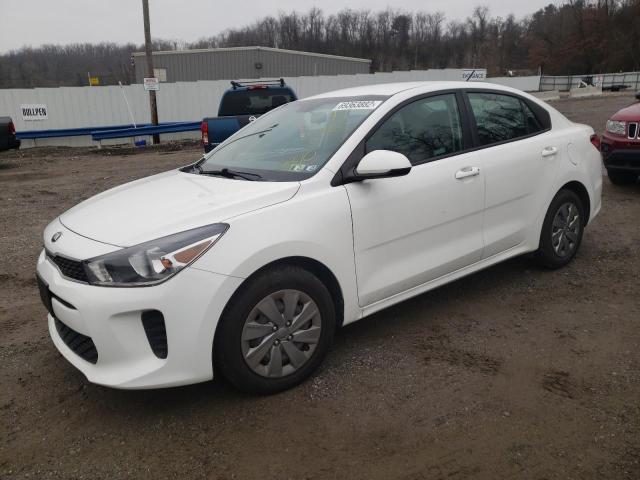 Salvage cars for sale from Copart West Mifflin, PA: 2019 KIA Rio S