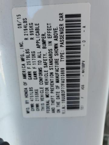 2015 ACURA TLX ADVANC 19UUB3F77FA010899