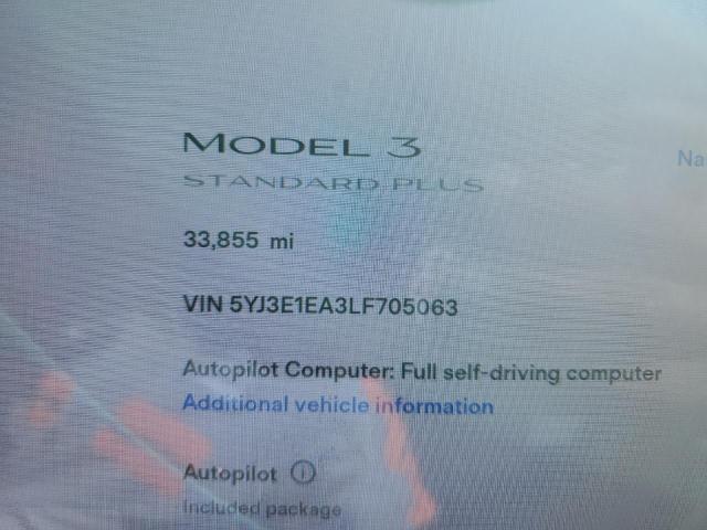 5YJ3E1EA3LF705063 Tesla MODEL 3