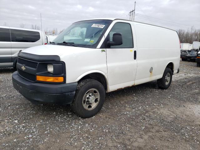 Salvage cars for sale from Copart Leroy, NY: 2008 Chevrolet Express G3