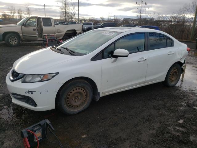 Vehiculos salvage en venta de Copart Montreal Est, QC: 2014 Honda Civic LX