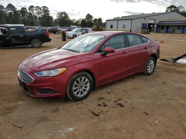 Salvage cars for sale from Copart Longview, TX: 2017 Ford Fusion S