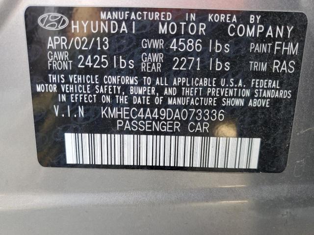 VIN KMHEC4A49DA073336 2013 HYUNDAI SONATA no.12