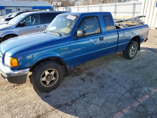 Salvage cars for sale from Copart Wichita, KS: 2001 Ford Ranger SUP