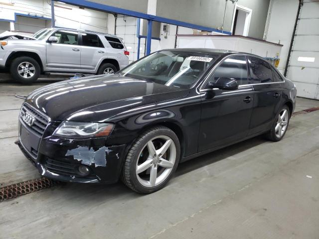 Salvage cars for sale from Copart Pasco, WA: 2010 Audi A4 Premium