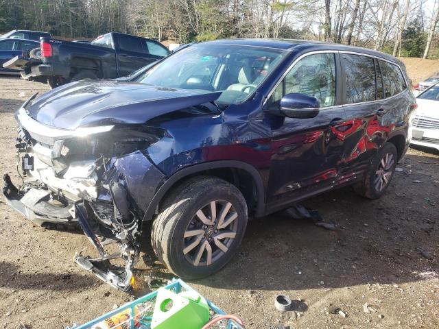Salvage cars for sale from Copart Lyman, ME: 2019 Honda Pilot EX